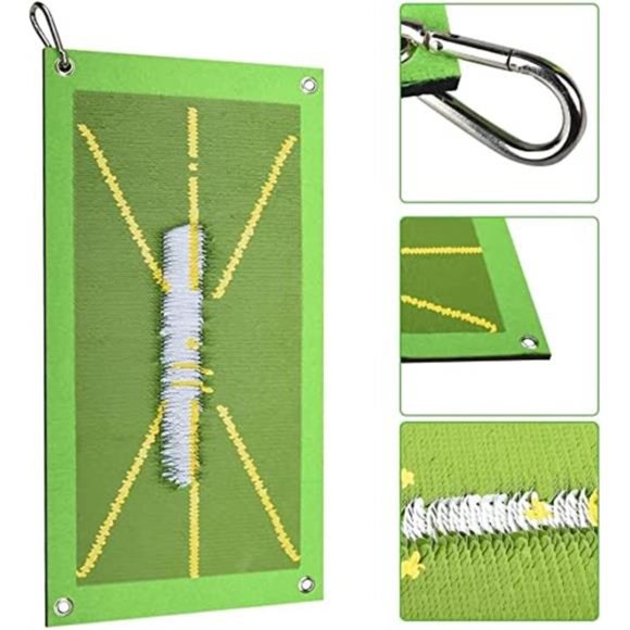 Golf Training Mat Swing Detection Batting, Premium Golf Impact Mat - Picture 2 of 7